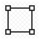 Vier Knoten Quadrat Symbol