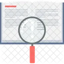 Know How Knowledge Magnifying Glass Icon