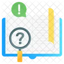 Know How Search Book Content Analysis Icon