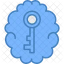 Knowledge Mind Key Icon