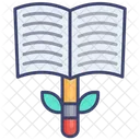 Knowledge Growth Book Icon