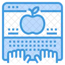 Knowledge Apple Online Learning Icon