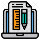 Knowledge Computer Learning Icon