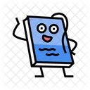 Knowledge Book Character Icon