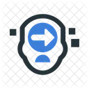 Knowledge Forward Knowledge Sharing Knowledge Sending Icon
