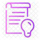Knowledge Study Idea Icon