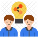 Knowledge Transfer Learning Education Icon