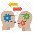 Knowledge Transfer Education Concept Information Sharing Icon