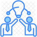 Knowledge Transfer Sharing Knowledge Icon