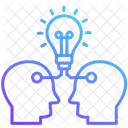 Knowledge Transfer Idea Transfer Icon
