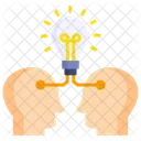 Knowledge Transfer Idea Transfer Icon