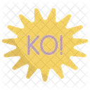 Ko Loss Business Icon
