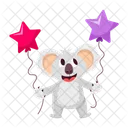 Koala balloons  Icon