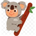 Koala Character Branch Icon