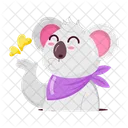 Baiser De Koala Romantique Cinereus Icon