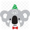 Koala Animal Party Icon
