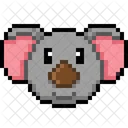 Koala Head Character Icon
