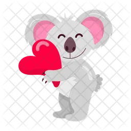 Koala-Liebe  Symbol