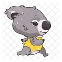Koala Running  Icon