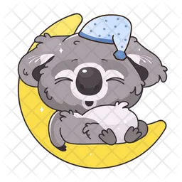 Koala Sleep  Icon