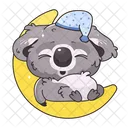 Koala Sleep  Icon