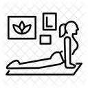 Kobra-Pose  Symbol