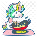 Einhorn Pferd Magie Icon