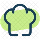 Kochmütze minimalistisch  Symbol