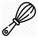 Kochutensilien Spatel Nudelholz Symbol