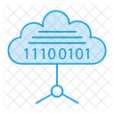 Cloud Server Codierung Symbol