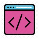 Kodierungs-Webseite  Symbol