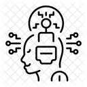 Kognitive KI Intelligenz Technologie Symbol