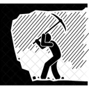 Kohle abbauen  Symbol