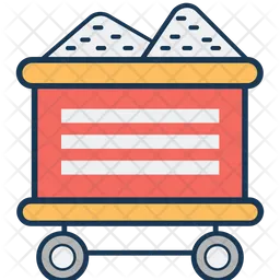 Kohlengrubenwagen  Symbol