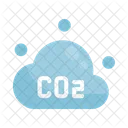 CO 2 Umwelt Grun Symbol