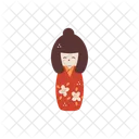 Kokeshi Vector Japanese Icon
