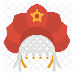Kokoshnik Hat  Icon