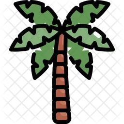 Kokosnussbaum  Symbol