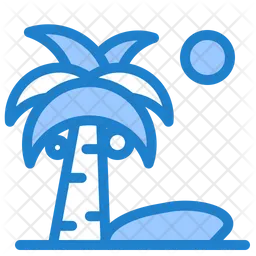 Kokosnussbaum  Symbol