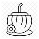 Kokosnusswasser  Symbol
