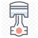 Kolben Motor Mechanischer Kolben Symbol