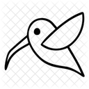 Kolibri Vogel Tier Symbol