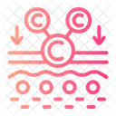 Kollagen Plastische Chirurgie Symbol