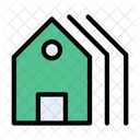 Kolonie Gebaude Immobilien Symbol