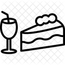 Essen Fest Liniensymbol Symbol