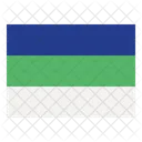 Komi Flag  Icon