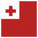 Tonga Flagge Symbol