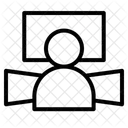 Kommandozentrale Raum Sicherheit Symbol