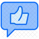 Kommentar Like Feedback Symbol