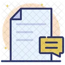 Kommentare  Symbol